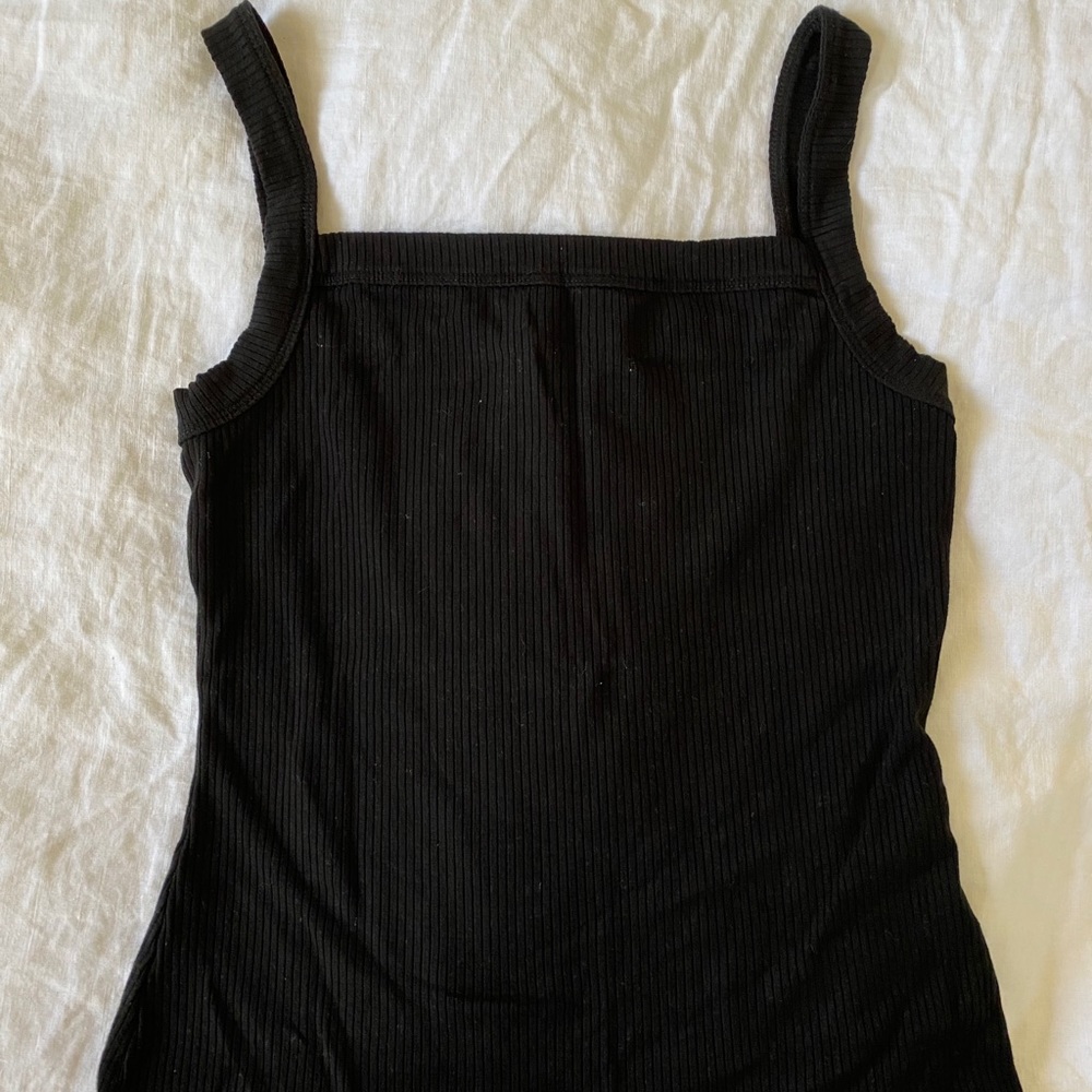 Reformation Black Tank